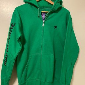 Stay Pawzitive Zip-up